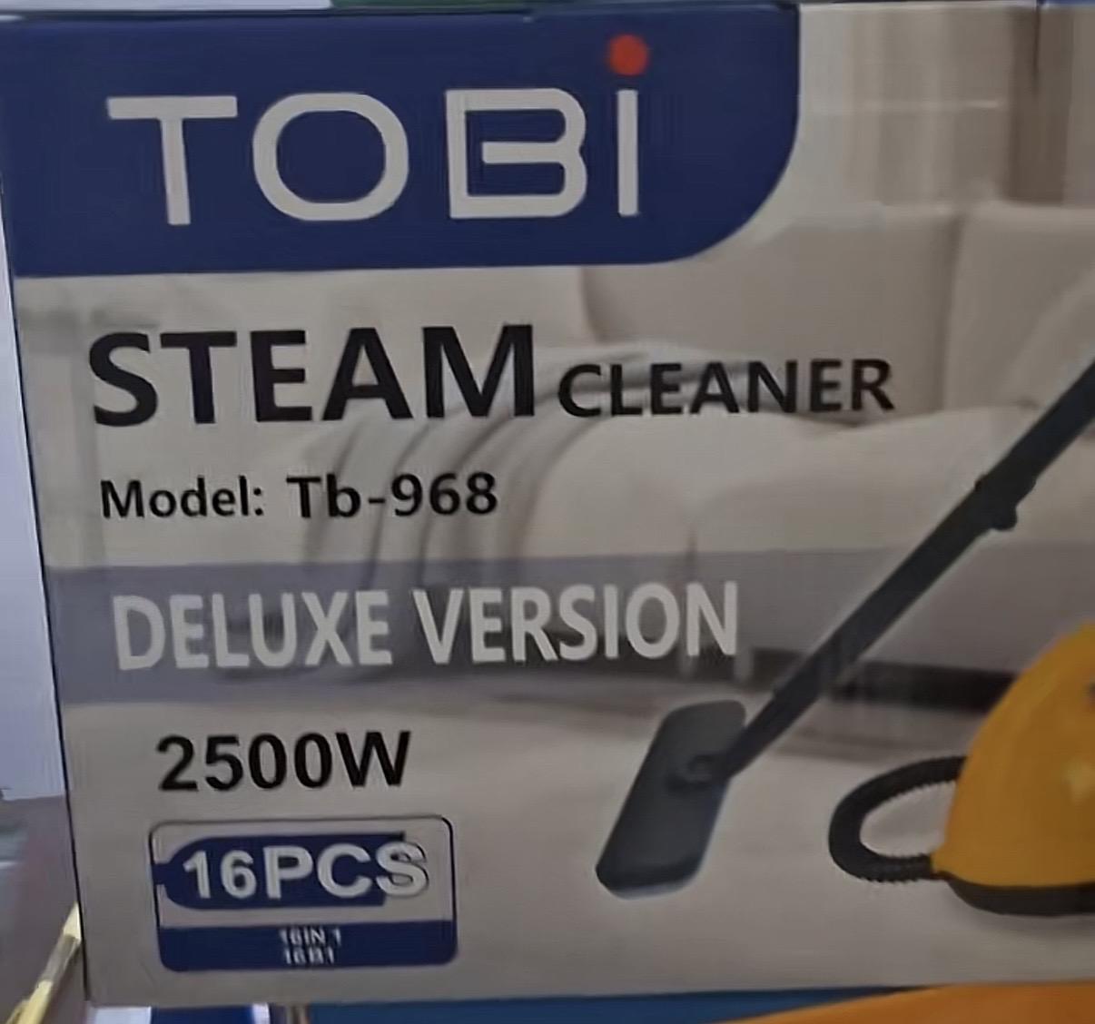 Tobi Steam Cleaner Tb-968 Deluxe Version 2500W 16 pezzi