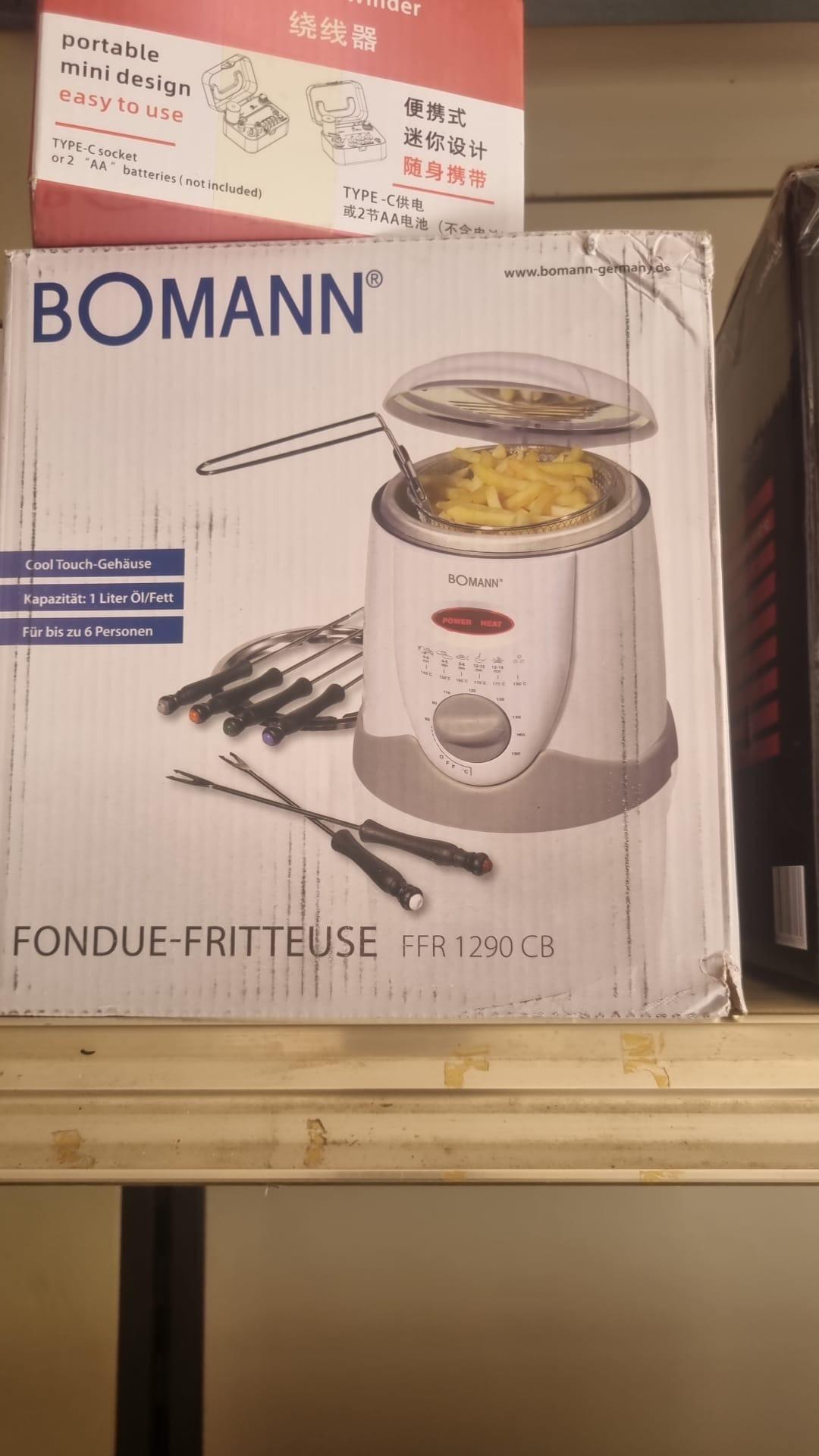 BOMANN FFR 1290 CB Fondue-Fritteuse