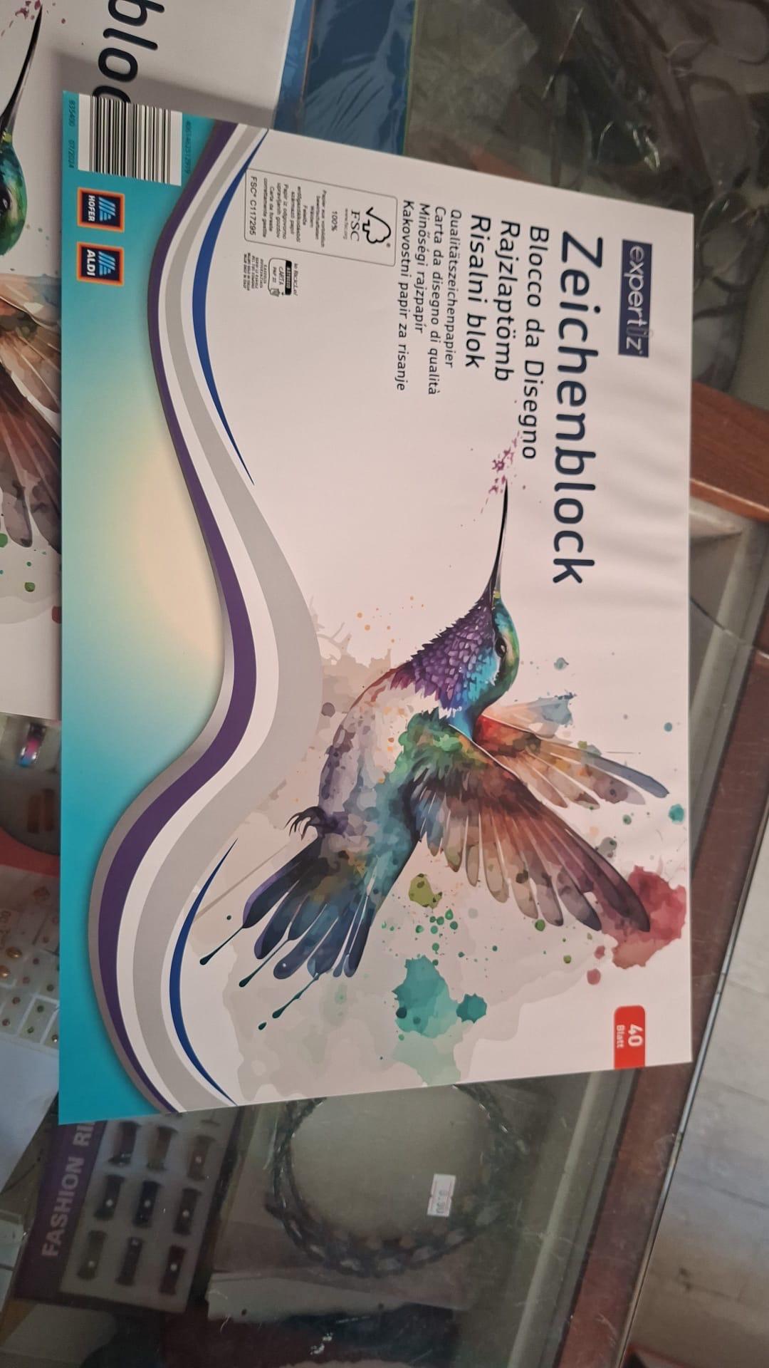 Blocco da disegno Zeichembock A3 40 fogli