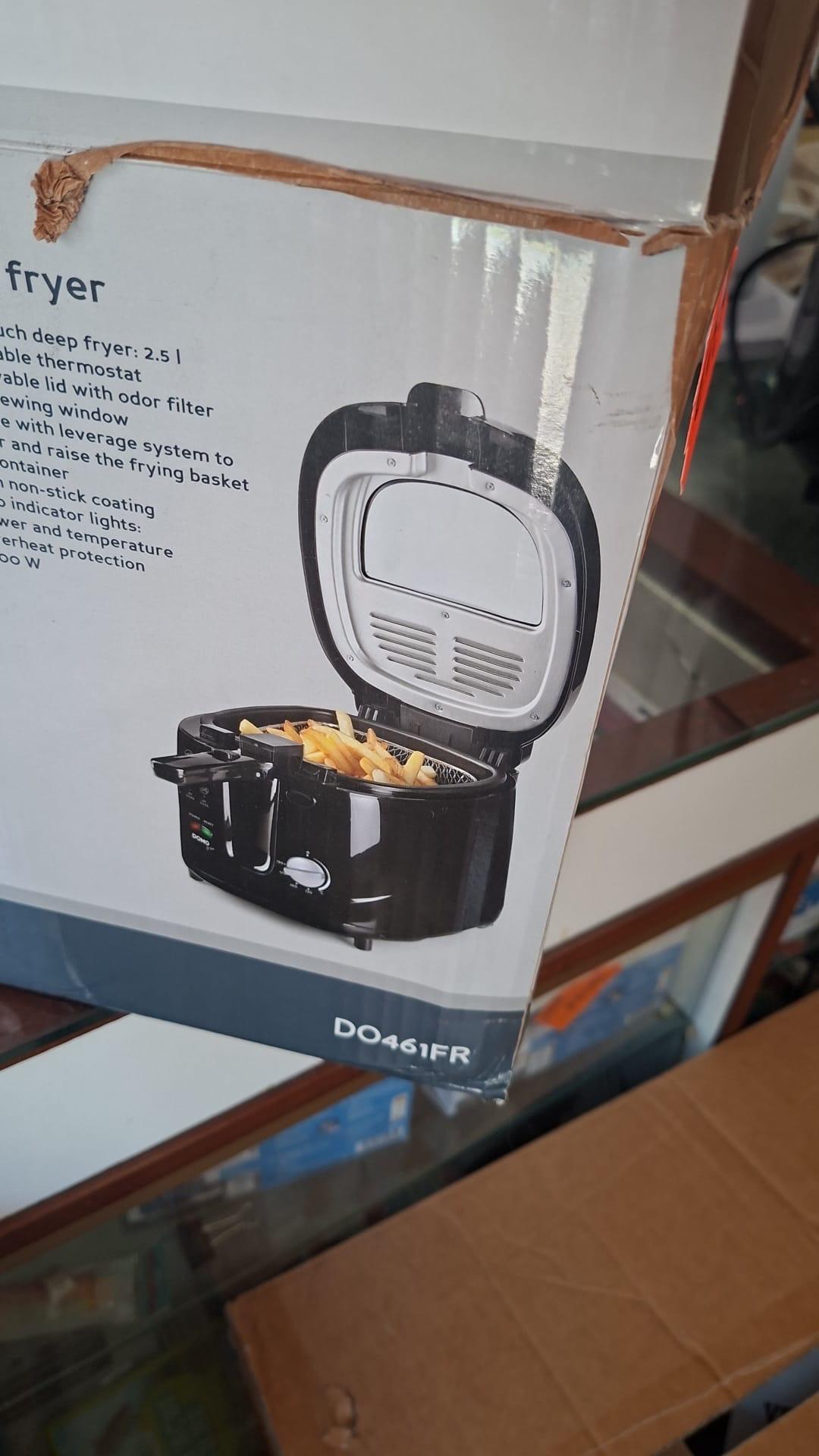 Friggitrice elettrica da banco 2,5 L - modello DO461FR