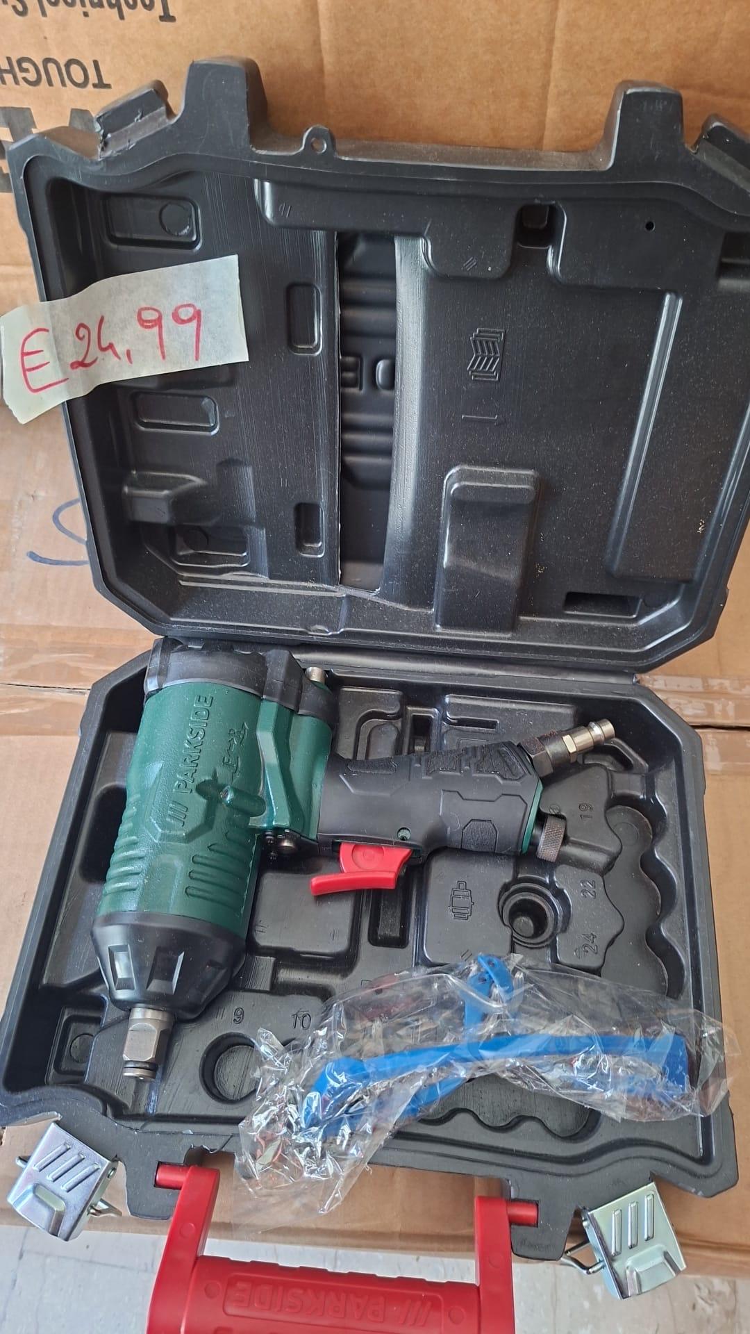 Pistola pneumatica a percussione PARKSIDE con valigetta e accessori