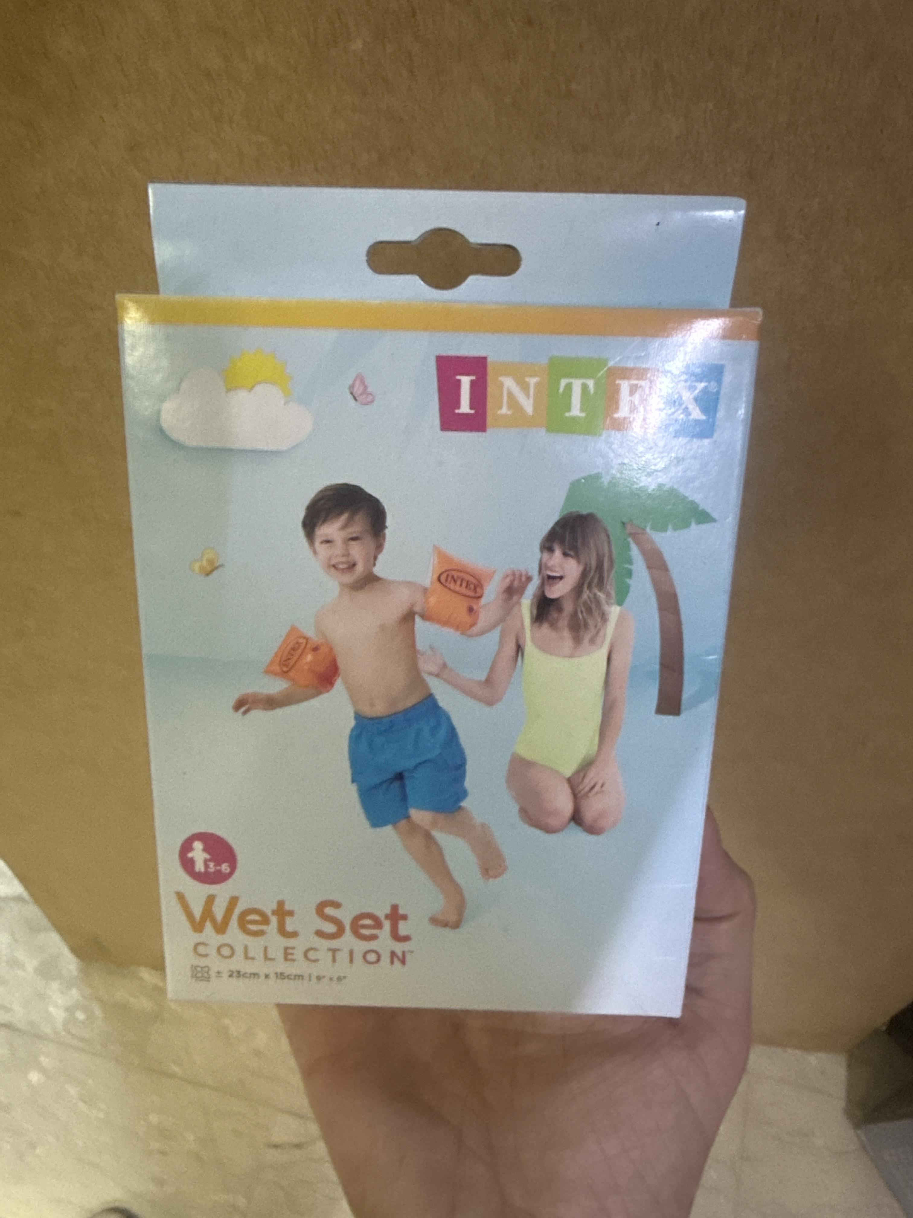 INTEX Wet Set Collection Braccioli Gonfiabili per Bambini 3-6 anni