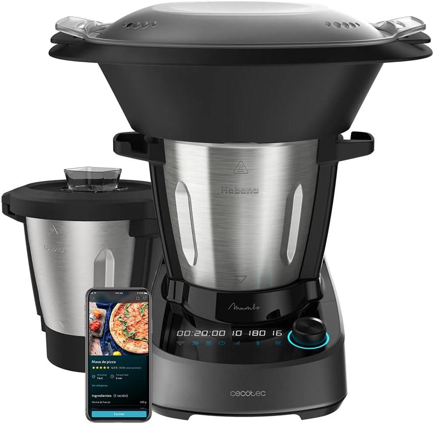 Cecotec Robot da Cucina Mambo, 1600W, 37 Funzioni