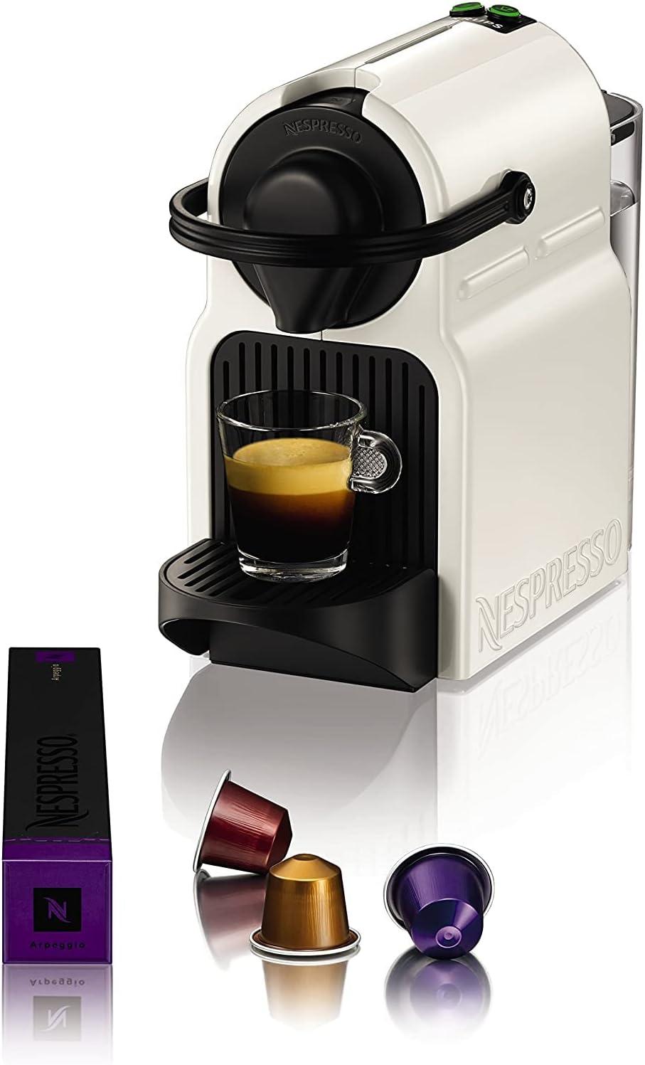 Nespresso Inissia Macchina da Caffè, Riscaldamento Rapido, Formato Compatto