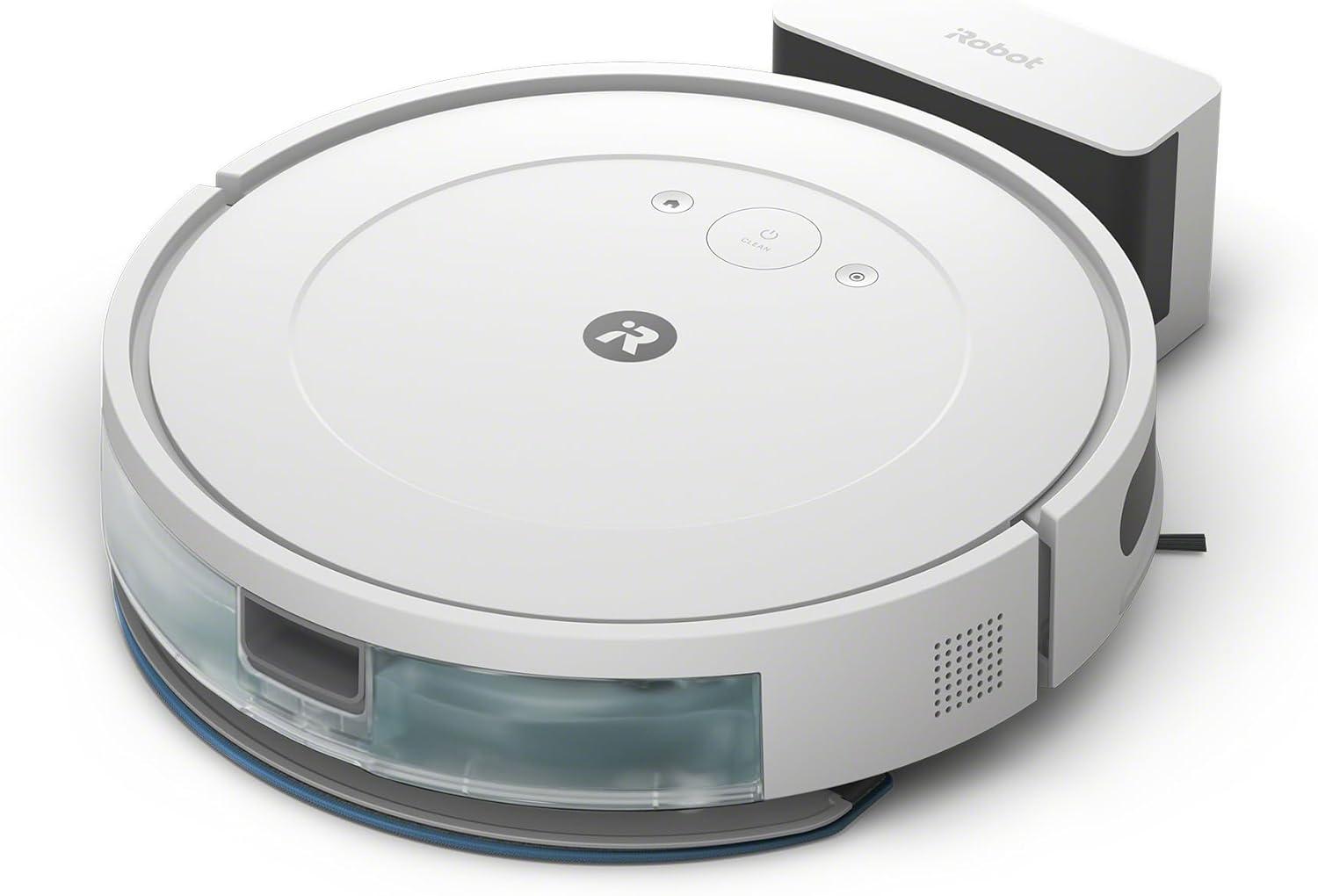iRobot Roomba Combo Essential, Aspirapolvere Programmabile, Lavapavimenti