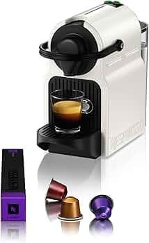 Nespresso Inissia Macchina da Caffè, Compatta, Bianca