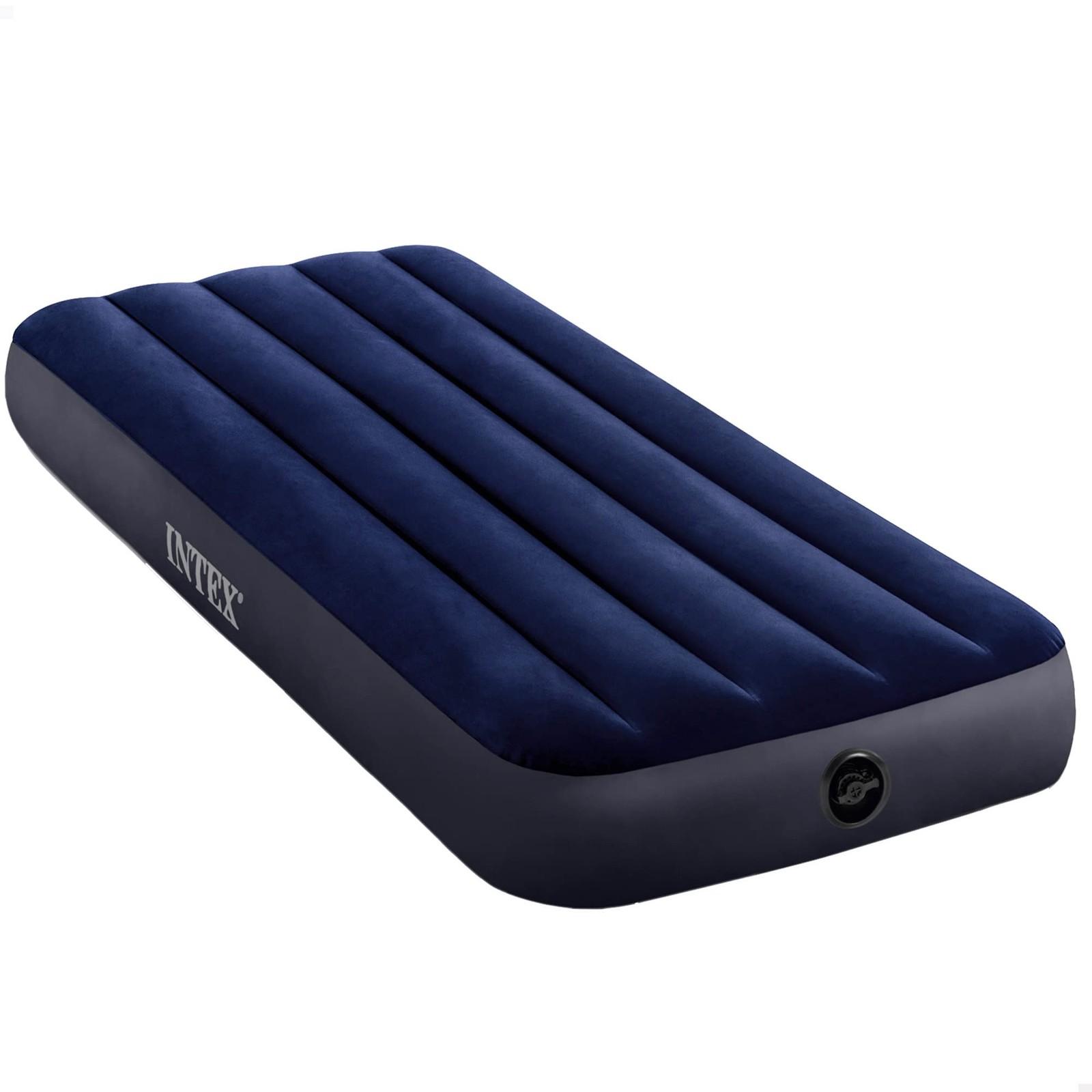 Materasso Gonfiabile Singolo Intex Dura-Beam 76x191x25 cm Blu